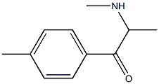 1-(4-methylphenyl)-2-methylaminopropan-1-one 구조식 이미지