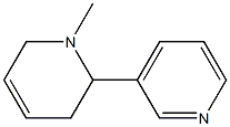 1-Methyl-1,2,3,6-Tetrahydro-2,3'-Bipyridine 구조식 이미지