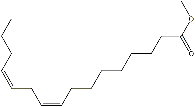 METHYL 9(Z),12(Z)HEXADECADIENOATE 구조식 이미지