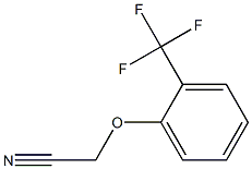 2-[2-(TRIFLUOROMETHYL)PHENOXY]ACETONITRILE Structure