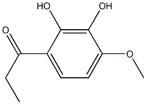 1-(2,3-DIHYDROXY-4-METHOXYPHENYL)PROPAN-1-ONE Structure