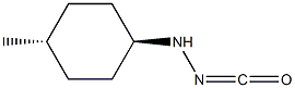 TRANS-4-METHYL CYCLOHEXYLAMINE ISOCYANATE Structure