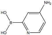 4-AMINOPYRIDINE-2-BORONIC ACID Structure