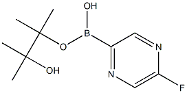 5-FLUOROPYRAZINE-2-BORONIC ACID PINACOL ESTER Structure