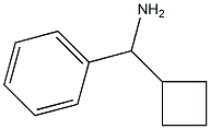 1-CYCLOBUTYL-1-PHENYLMETHANAMINE 구조식 이미지