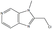 2-(CHLOROMETHYL)-3-METHYL-3H-IMIDAZO[4,5-C]PYRIDINE Structure
