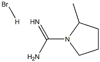 2-METHYLPYRROLIDINE-1-CARBOXIMIDAMIDE HYDROBROMIDE 구조식 이미지
