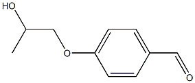 4-(2-HYDROXYPROPOXY)BENZALDEHYDE Structure