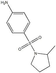 4-[(2-METHYLPYRROLIDIN-1-YL)SULFONYL]ANILINE Structure