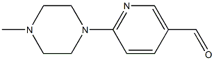 6-(4-METHYLPIPERAZIN-1-YL)NICOTINALDEHYDE Structure