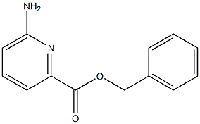 BENZYL 6-AMINOPYRIDINE-2-CARBOXYLATE Structure