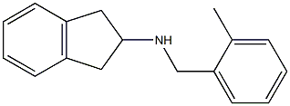 N-(2-METHYLBENZYL)INDAN-2-AMINE Structure