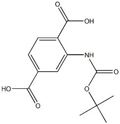 Boc-2-Aminoterepthalic Acid Structure