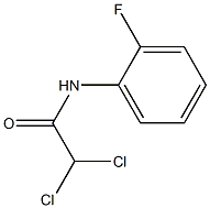 N1-(2-fluorophenyl)-2,2-dichloroacetamide 구조식 이미지