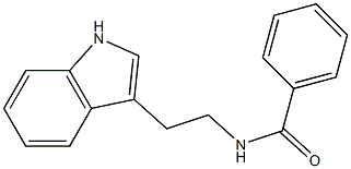 N-[2-(1H-indol-3-yl)ethyl]benzenecarboxamide Structure