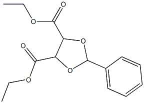 diethyl 2-phenyl-1,3-dioxolane-4,5-dicarboxylate 구조식 이미지