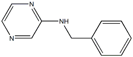 N-benzyl-N-(2-pyrazinyl)amine 구조식 이미지