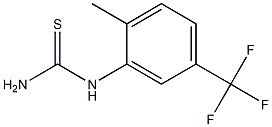 N-[2-methyl-5-(trifluoromethyl)phenyl]thiourea Structure