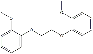 1-methoxy-2-[2-(2-methoxyphenoxy)ethoxy]benzene 구조식 이미지