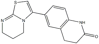 6-(6,7-dihydro-5H-pyrimido[2,1-b][1,3]thiazol-3-yl)-1,2,3,4-tetrahydroquinolin-2-one Structure