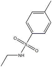 N1-ethyl-4-methylbenzene-1-sulfonamide 구조식 이미지