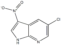 5-chloro-3-nitro-1H-pyrrolo[2,3-b]pyridine Structure