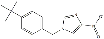 1-[4-(tert-butyl)benzyl]-4-nitro-1H-imidazole Structure