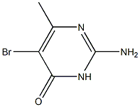 2-amino-5-bromo-6-methyl-3,4-dihydropyrimidin-4-one Structure