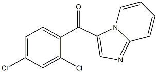 (2,4-dichlorophenyl)(imidazo[1,2-a]pyridin-3-yl)methanone 구조식 이미지