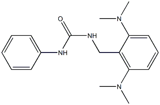 N-[2,6-di(dimethylamino)benzyl]-N'-phenylurea 구조식 이미지