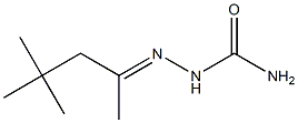 2-(1,3,3-trimethylbutylidene)hydrazine-1-carboxamide Structure