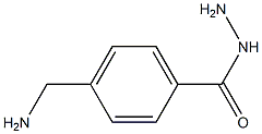 4-(aminomethyl)benzene-1-carbohydrazide 구조식 이미지