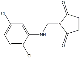 1-[(2,5-dichloroanilino)methyl]pyrrolidine-2,5-dione 구조식 이미지