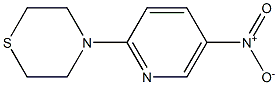 4-(5-nitro-2-pyridyl)thiomorpholine Structure