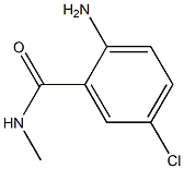 2-amino-5-chloro-N-methylbenzamide 구조식 이미지