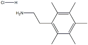 2,3,4,5,6-pentamethylphenethylamine hydrochloride Structure