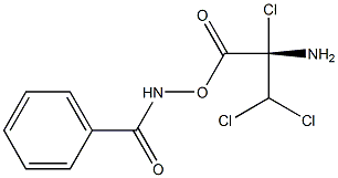 N-[(2,3,3-trichloroallanoyl)oxy]benzamide 구조식 이미지