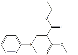 diethyl 2-[(methylanilino)methylidene]malonate Structure