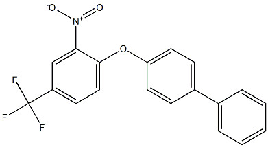 4-[2-nitro-4-(trifluoromethyl)phenoxy]-1,1'-biphenyl Structure