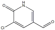 5-chloro-6-oxo-1,6-dihydro-3-pyridinecarbaldehyde Structure