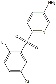 5-Amino-2-(2,5-dichlorophenylsulphonyl)pyridine Structure