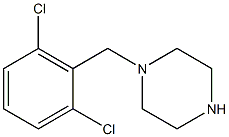 1-(2,6-Dichlorbenzyl)-piperazine Structure