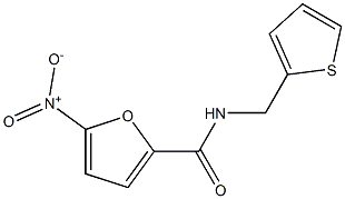 N2-(2-thienylmethyl)-5-nitro-2-furamide Structure