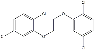 1,4-dichloro-2-[2-(2,5-dichlorophenoxy)ethoxy]benzene Structure