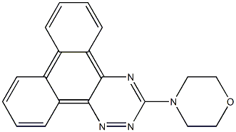 4-phenanthro[9,10-e][1,2,4]triazin-3-ylmorpholine Structure