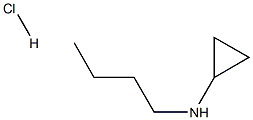 N-butyl-N-cyclopropylamine hydrochloride 구조식 이미지