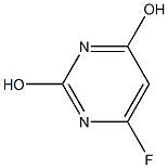 6-Fluoro-pyrimidine-2,4-diol Structure