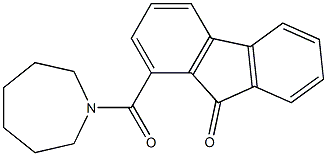 1-(azepan-1-ylcarbonyl)-9H-fluoren-9-one 구조식 이미지