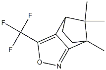 1,10,10-trimethyl-5-(trifluoromethyl)-4-oxa-3-azatricyclo[5.2.1.0~2,6~]deca-2,5-diene Structure