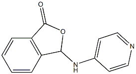 3-(4-pyridylamino)-1,3-dihydroisobenzofuran-1-one Structure